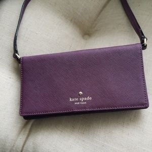 Kate Spade crossbody wallet/phone holder